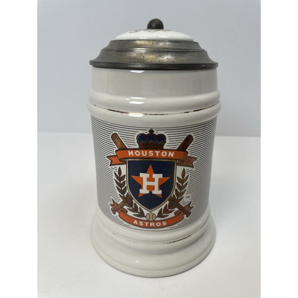 Vintage Collectible ceramic stein featuring the Houston Astros *READ DESCRIPTION